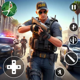 trò chơi rượt đuổi xe cảnh sát icon