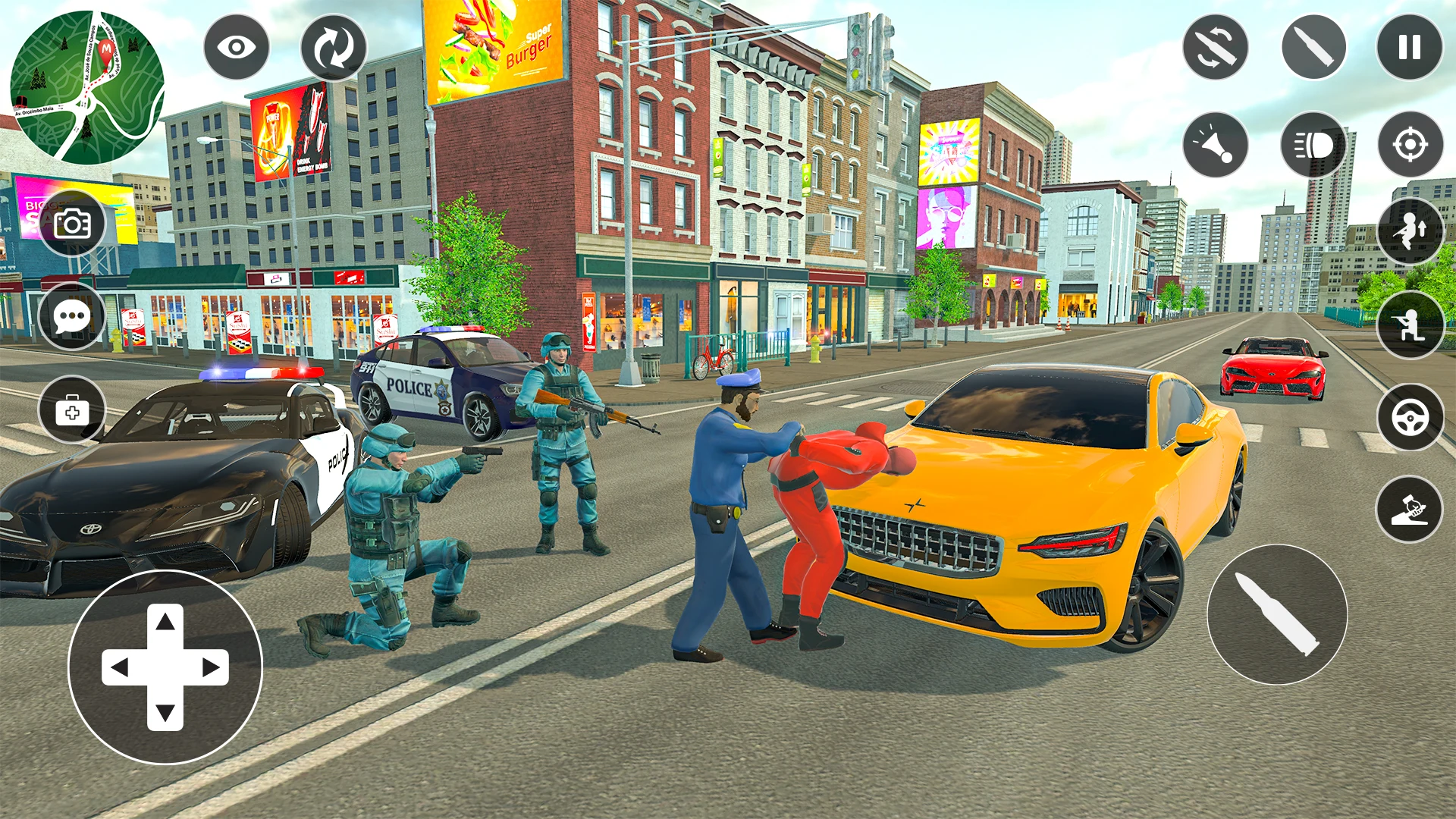 Police Chase Games: Crime City screenshot